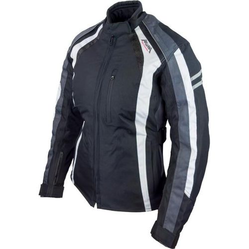 Akuma Venedig Lady Damenjacke Schwarz/Grau/Weiß - Größe S Akuma Größe: L,