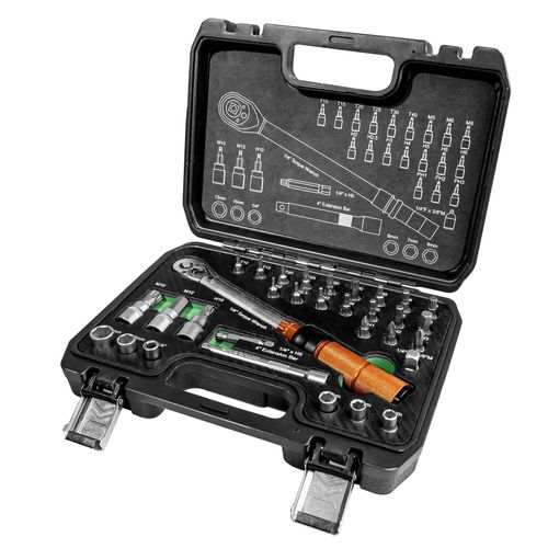 MANNESMANN Drehmomentschlüsselsatz 1/4' M18315 Drehmomentschlüssel