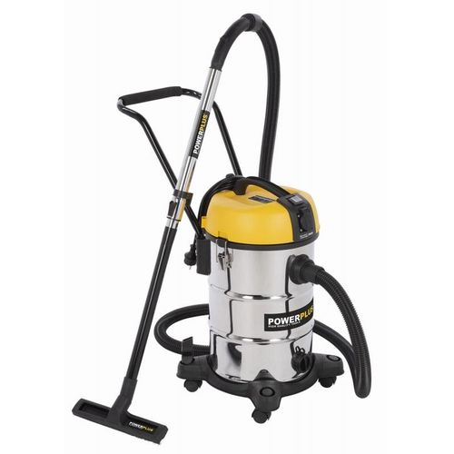 Powerplus Nasssauger 1200 W Trockensauger Industriesauger Staubsauger 30 L