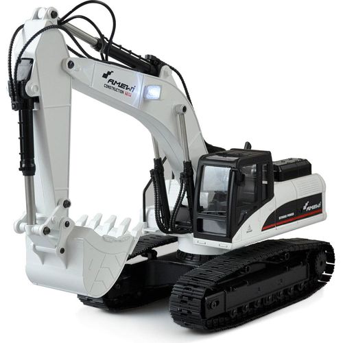 Amewi Bagger G704E Vollmetall 1:14 weiß RC-Bagger