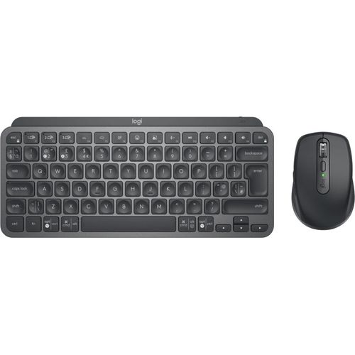 Logitech MX Keys Mini Combo for Business, UK Layout, QWERTY, Maus + Tastatur