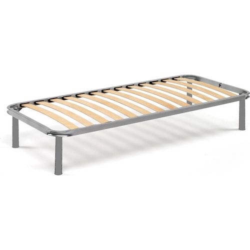 Einzelbettbasis Dgori, Orthopädische Basis aus Birkensperrholz mit 13 Latten, 100% Italy, Cm 90x190h 34
