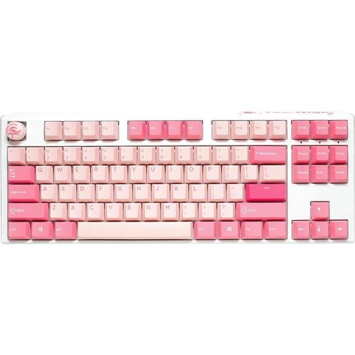 Ducky One 3 TKL Gossamer Pink Tastatur USB US Englisch Pink