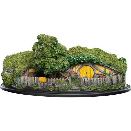 Der Hobbit Statue Hobbit Hole - 25 Gandalf's Cutting 14 cm