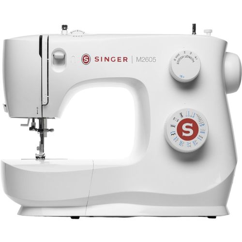 Singer M2605 - Nähmaschine - 12 Stiche - 4 Einstufen-Knopflöcher