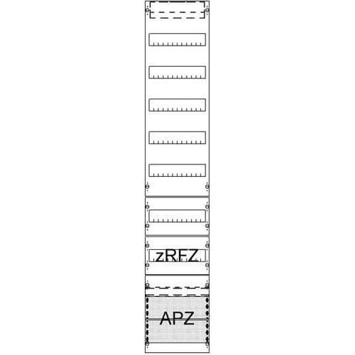Striebel & John Verteilerfeld FV19A2R1 m.APZ zRfZ1 9RE