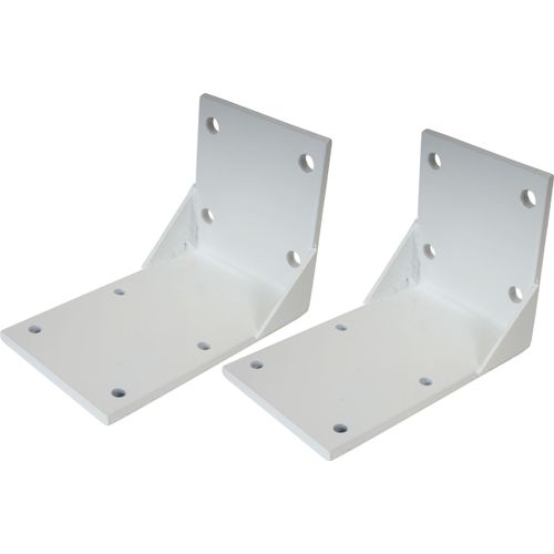 2er-Set Deckenadapter für Kassetten-Markise T122 T123, Deckenmontage Halterung Adapter weiß