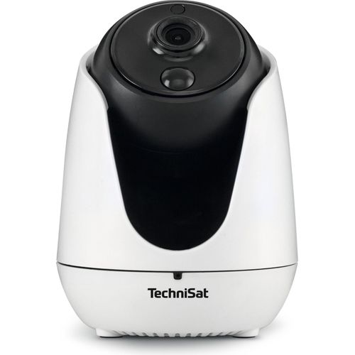 TechniSat Innenkamera 1 | Full-HD Smart Home Kamera, WLAN, Nachtsicht | weiß