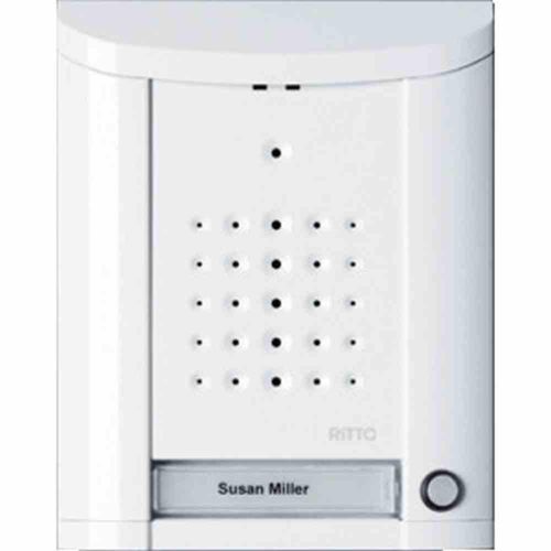 Ritto 1840170 Entravox Türstation Audio, 1 WE, Audio, weiß lackiert