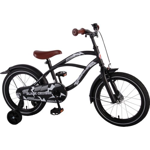 VOLARE Kinderfahrrad Black Cruiser 16 Zoll