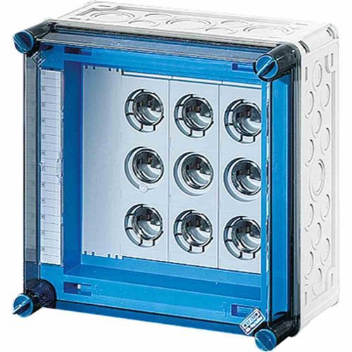 HENSEL Sicherungsgehäuse 63A IP65 Schraubsich uni Kst