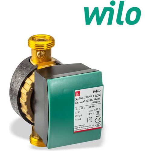 WILO Star-Z NOVA A 138 mm 4132761 Trinkwarmwasser Zirkulationspumpe Umwälzpumpe