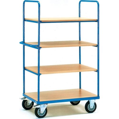 FETRA Etagenwagen - 4 Etagen, 1.000 x 600 mm, bis 600 kg