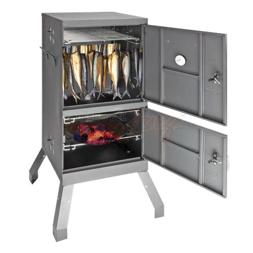 Gartenräucherschrank tragbar 50x48x100 cm Freiburg