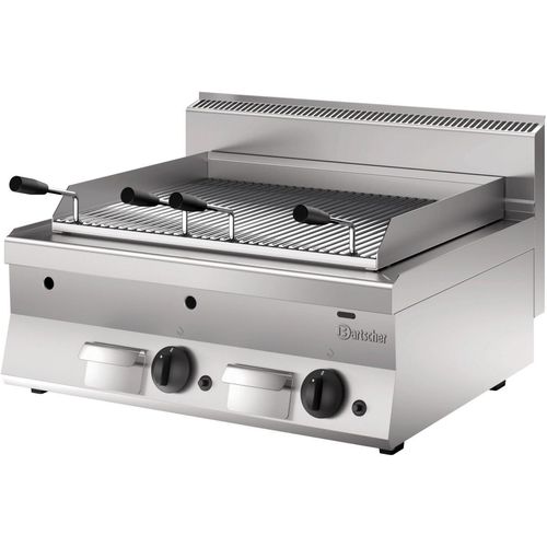 Gas-Lavasteingrill Serie 650, 800mm breit