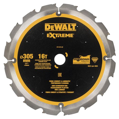 DEWALT Kreissägeblatt PCD 305/30 mm 16Z DT1475-QZ