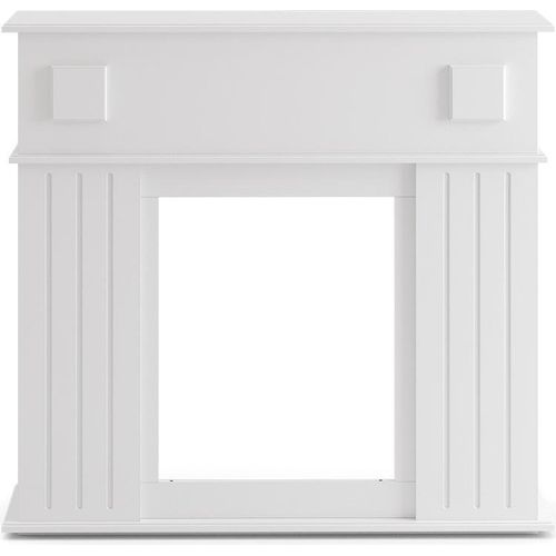 Kaminumrandung Vicco Weiß 109 x 100 cm, Model 25008
