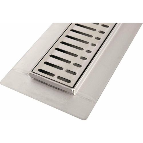 MANUS ONDA Bodenrinne aus Edelstahl mit Rost, L-1150, DN50