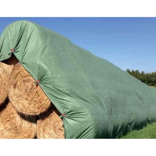 Strohvlies Schutzvliese 9,8m x 12,5m (122,5m²) Abdeckplane Strohdach 140g/m²