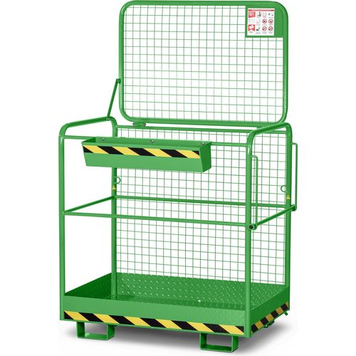 RR Industrietechnik Arbeitskorb Typ RAK-Eco RAL 6018 gelbgrün
