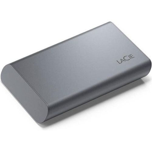 LaCie Portable External SSD 2TB USB-C NVMe Thunderbolt Grey mit Verschlsselung