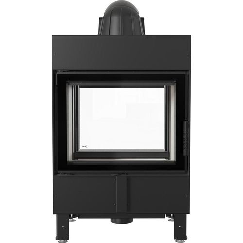 Kamineinsatz KRATKI LUCY Tunnel 12kW Ø200 Ansaugung Rekuperation SET