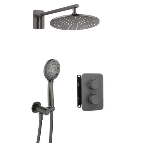 Unterputz-Duschset mit thermostatischer Box