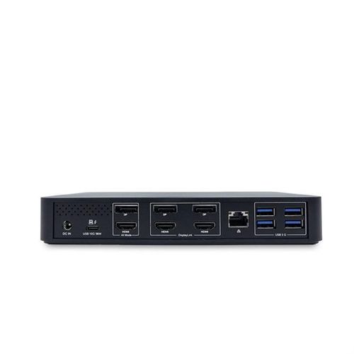 Terra TERRA 1480375 Laptop-Dock/Port-Replikator Kabelgebundener USB 3.2 Gen 1 (3.1 Gen 1) Typ-C Schwarz