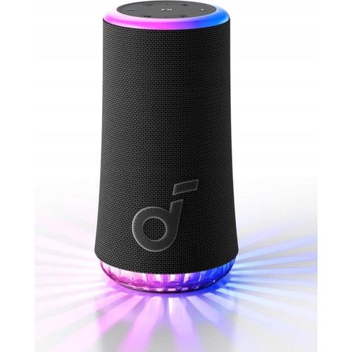 Bluetooth Lautsprecher Soundcore Glow Schwarz 30W 360° Led Sound Ip67, Partycast