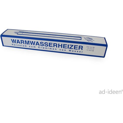Warmwasser Heizstab "Camping Star" 230V / 75 W Warmwasserheizstab Wasserheizer