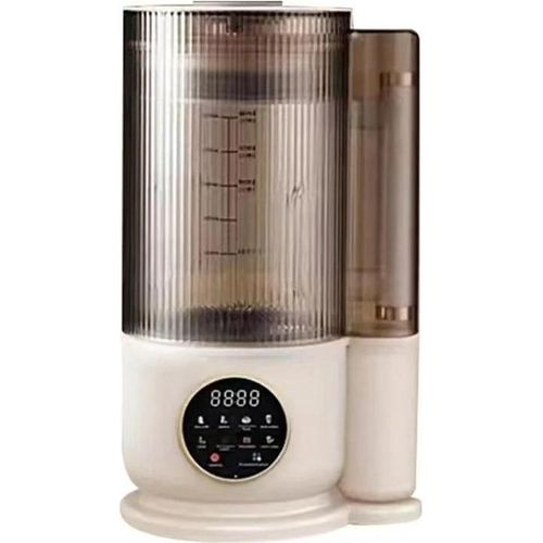 Elektrische Sojadrinkmaschine - Hochleistungsmixer - 1,5 l - Automatische Programme - Fruchtentsafter - Reispaste/Reisbrei - Weiß