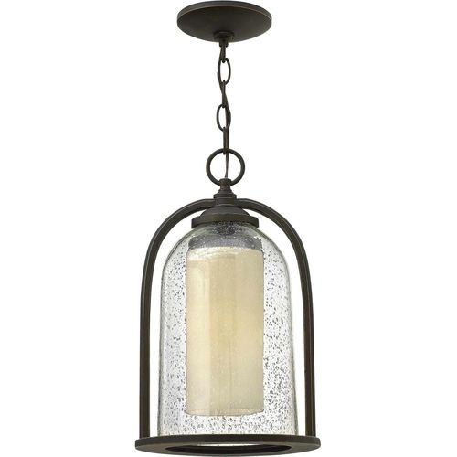 Elstead Quincy Außen-Hängeleuchte E27 Ölgeriebene Bronze