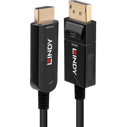 LINDY DP 1.2 auf HDMI 18G AOC Kabel, 30m