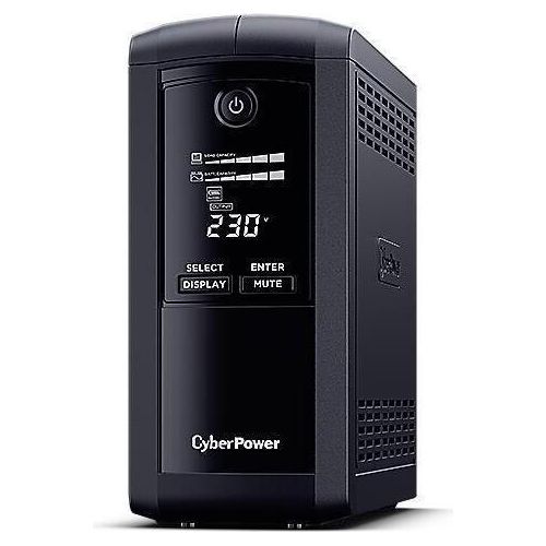 CyberPower Systems CyberPower VP1000EILCD - Line-Interaktiv - 1000 VA - 550 W - Sine - 167 V - 295 V