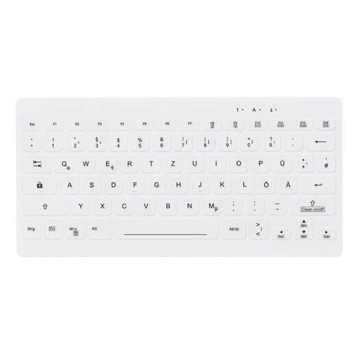 CHERRY AK-C4112 Tastatur Medizinisch USB QWERTZ Deutsch Weiß