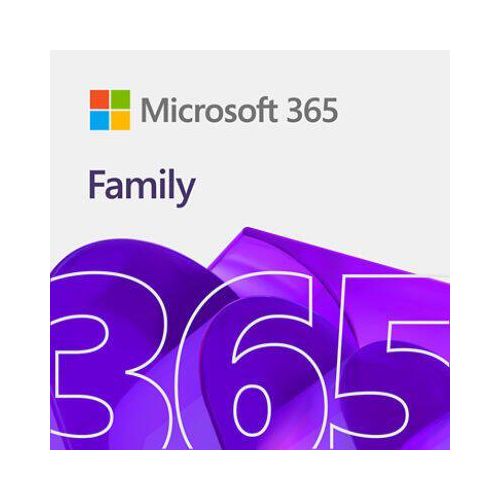 Microsoft 365 Family - Abonnement-Lizenz (1 Jahr) - bis zu 6 Benutzer, bis zu 5 Geräte