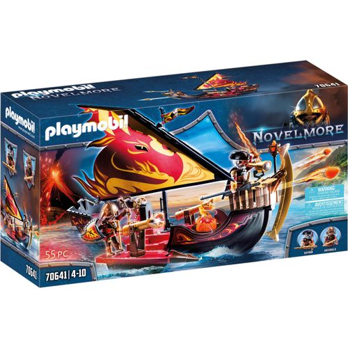 PLAYMOBIL Novelmore 70641 Burnham Raiders Feuerschiff