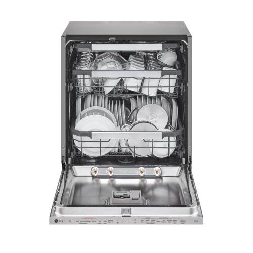 LG Vollintegrierbarer Geschirrspüler Silber (Energieklasse A 20 %*, 43 dB, 10 Programme) mit TrueSteam & QuadWash DB597TXS DB597TXS