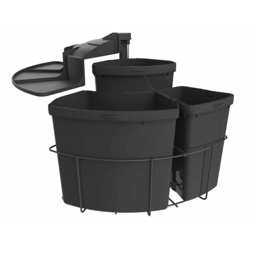 Naber Cabbi® 3, Abfallsammler für Schwenktechnik, anthrazit 8013171