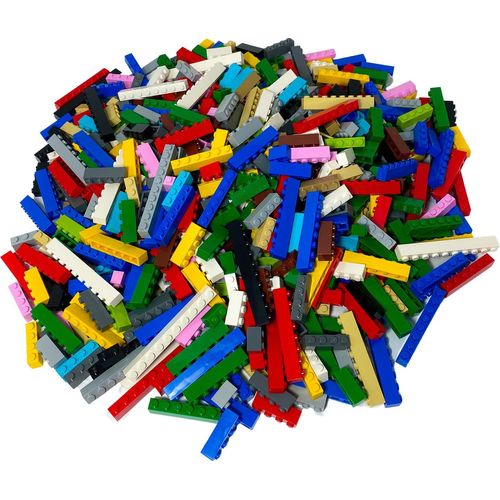 LEGO® Einreihige Steine Bausteine Bunt NEU! Menge 1000x – Jede Mischung indiviuell zusammengestellt