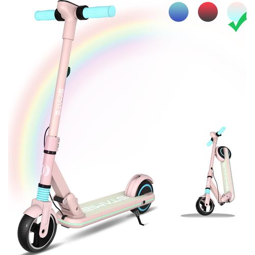 Elektroroller, 130 W Motor/Höchstgeschwindigkeit 14 km/h/24 V 2,5 Ah Lithium-Ionen-Akku