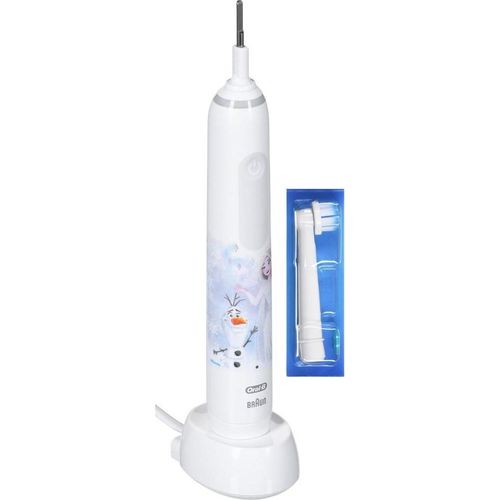 Oral-B | Electric Toothbrush | Frozen Pro Series 3 | Rechargeable | For kids | Number of brush heads included 1 | Number of teeth brushing modes 3 | White