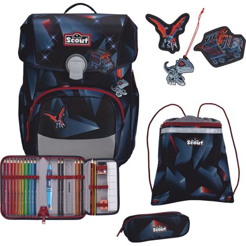 Scout Scout Neo Exklusiv LED - Schulranzen Set 4tlg.