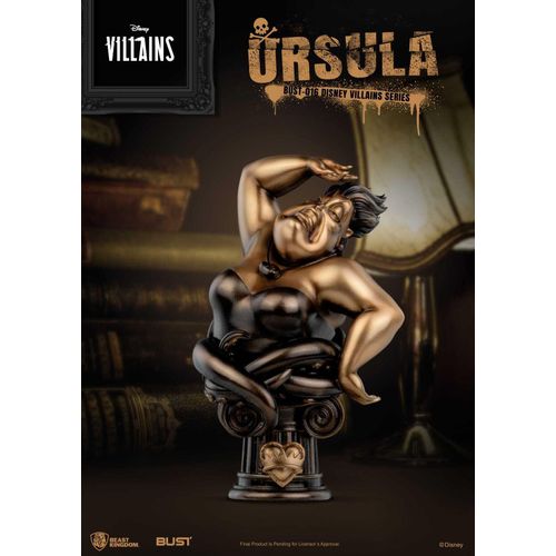 Beast Kingdom Toys Ursula Pvc-büste Disney 16 Cm Golden Golden One Size