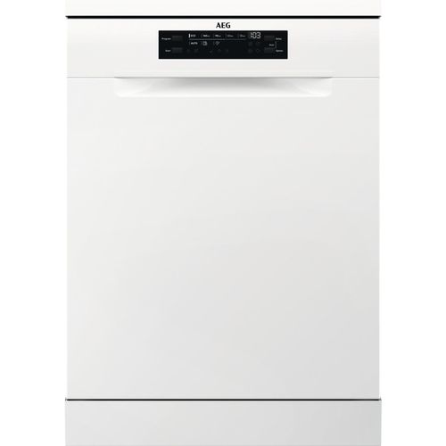 AEG 6000 SatelliteClean / Standgeschirrspüler 60 cm / AirDry - perfekte Trocknungsergebnisse / MaxiFlex Besteckschublade FFB6491AZW Weiß