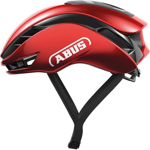 ABUS Rennradhelm GameChanger 2.0 - High Performance Aerohelm mit optimierter Aerodynamik und Belüftung - für Damen und Herren - Rot, Größe L (57-61 cm)