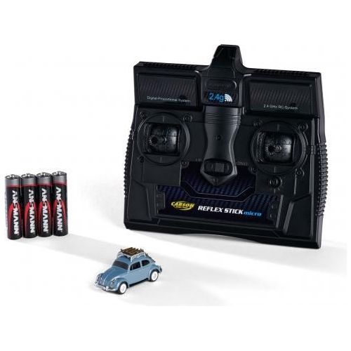 Carson RC VW Beetle Käfer Wintersport Ver. 2,4Ghz 100% 1:87 RTR