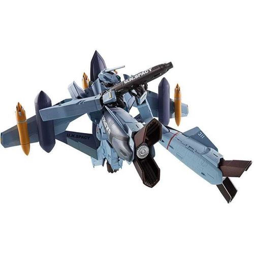 Macross Zero Hi-Metal R Actionfigur VF-0A Phoenix (Shin Kudo Use) & QF-2200D-B Ghost 30 cm