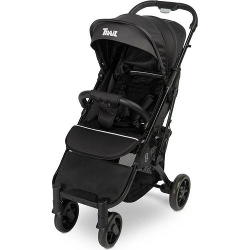 CARETERO Trail Kinderwagen Beindecke Regenschutz - 78 x 50 x 102 cm - Schwarz
