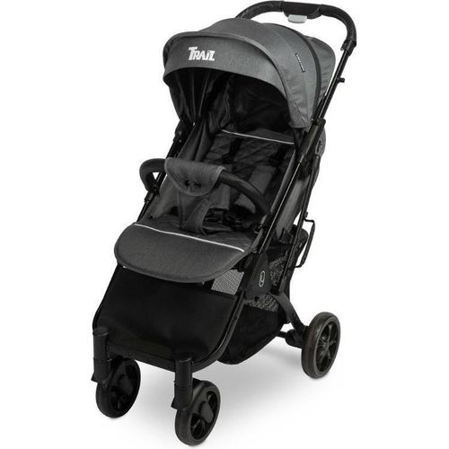CARETERO Trail Kinderwagen Beindecke Regenschutz - 78 x 50 x 102 cm - Graphit